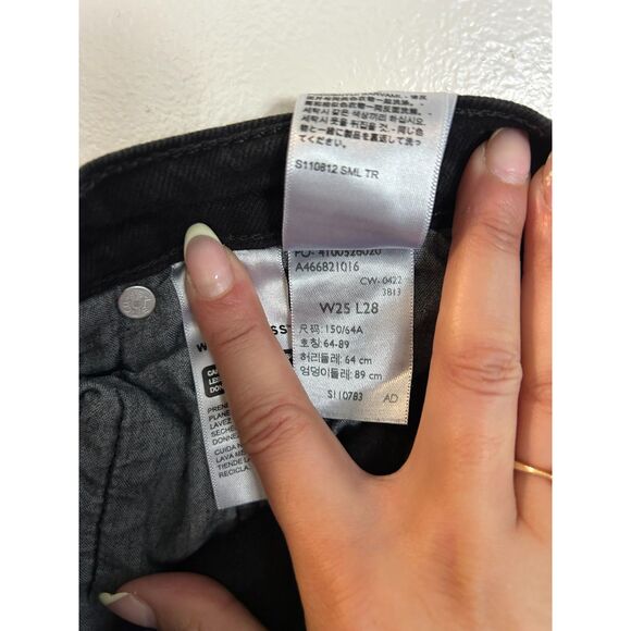 Levi's 501s Vintage Denim Jeans High Rise Straight - Picture 6 of 6